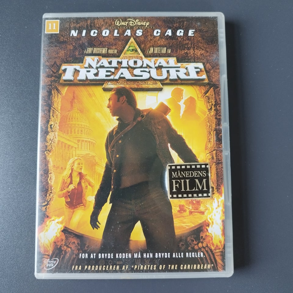 National Treasure.Nicolas Cage., DVD, action