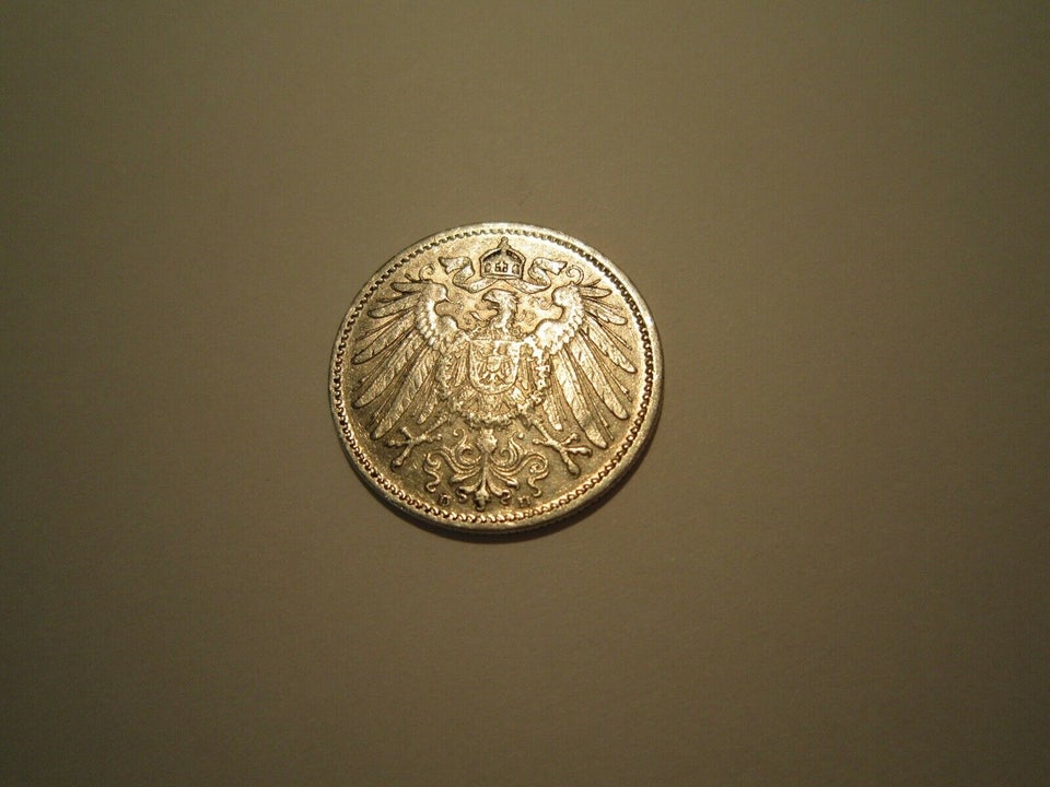 Vesteuropa, mønter, 1 mark deutsches reich