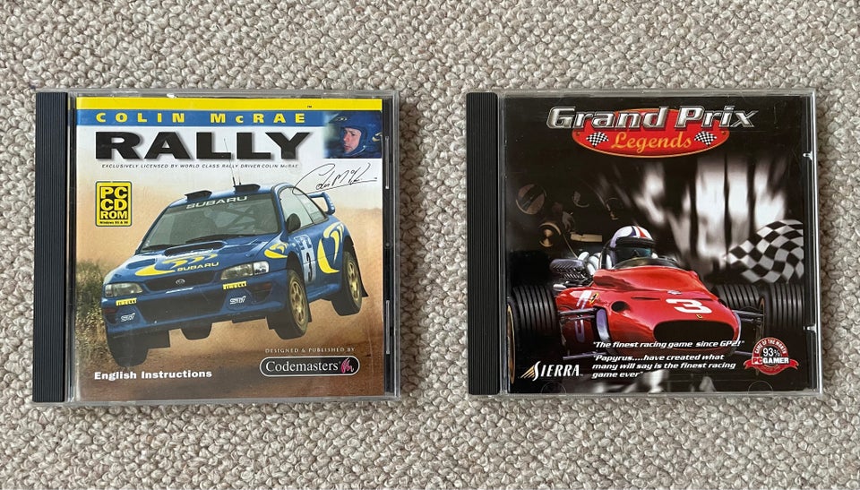 Grand Prx Legends + Colin McRae Rally, racing