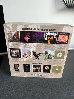 LP, Black Sabbath, Vinyl Collection 70-78, Heavy, Et unikt Boxset med Black Sabbath. Står som nyt nm