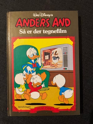 Anders And - Så er der tegnefilm, Tegneserie, Guldbog nr. 1 - Så er der tegnefilm. 

Den er købt bru