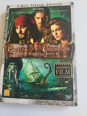 Pirates of the Caribbean: Død mands kiste, DVD, eventyr