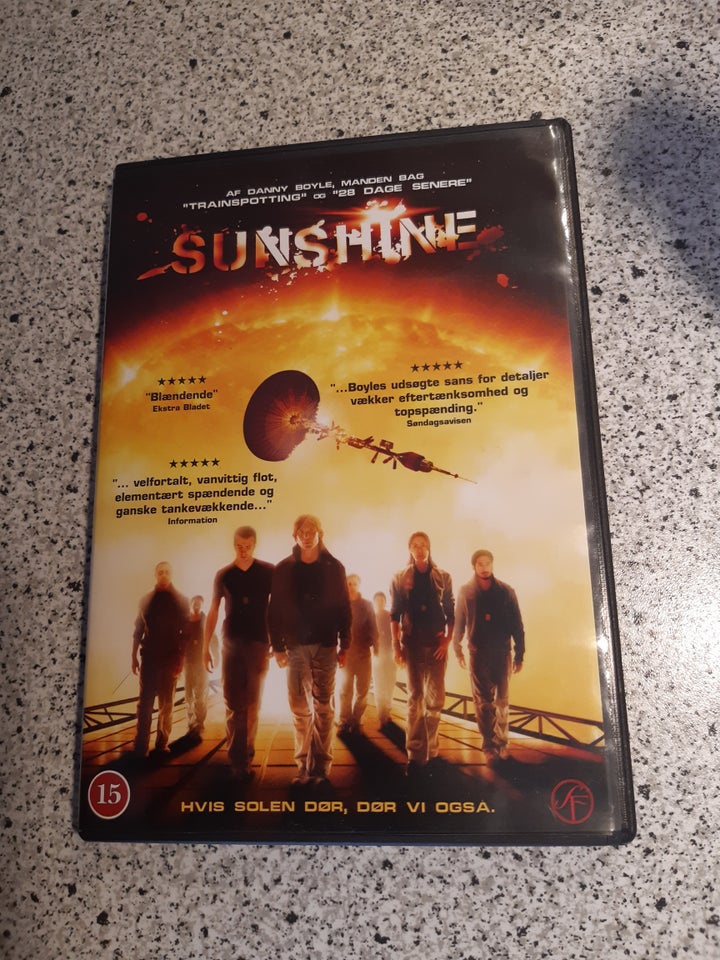 SUNSHINE, DVD, science fiction