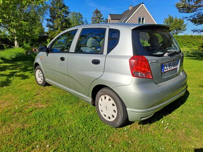 Daewoo Kalos, 1,4 SE, Benzin, 2004, km 78400, grå, træk, aircondition, ABS, airbag, 5-dørs, centrall