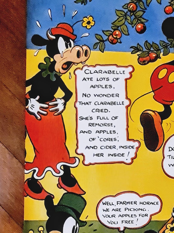 Retro/vintage Plakat, Disney, motiv: Reklame for Mickey