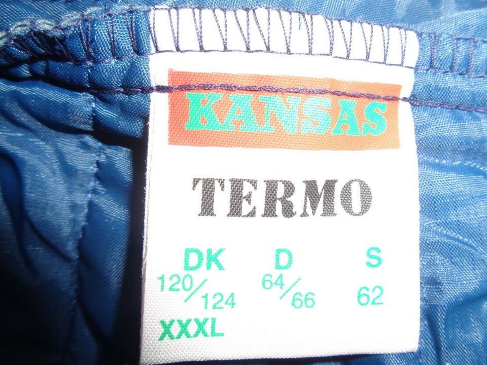 Termotøj, Kansas, str. xxxl