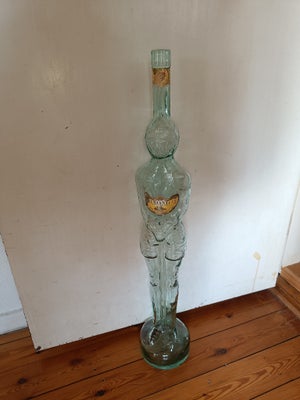 Flasker, Vinflaske som ridder 80 cm, Virkeligt et sjovt samler objekt. En Chianti Brondello fra Ital