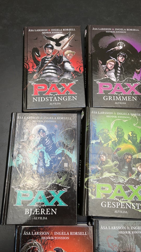 Pax serien, Åsa Larsson m. Flere