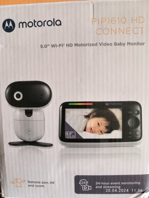 Babyalarm, PIP1610 HD video/WIFI, Motorola, Motorola babyalarm. Ubrugt. 
Babyenheden er ikke på batt