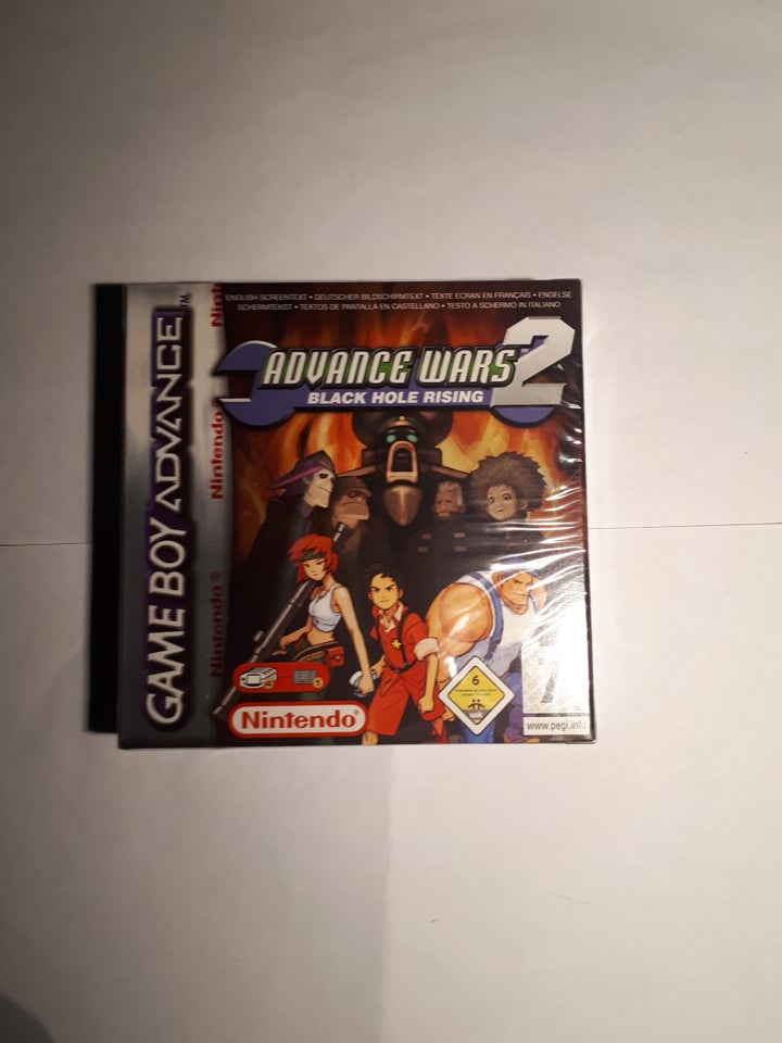 Advance wars 2 Black hole rising gameboy, Gameboy Advance,