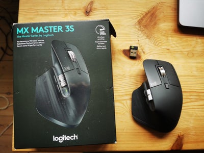 Mus, Logitech, MX Master 3S, Perfekt, a brand new mouse, I used it for a day and prefer mac trackpad
