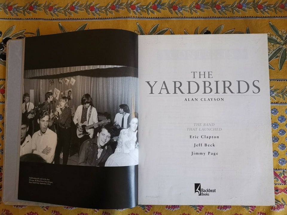 THE YARDBIRDS, Alan Clayson, emne: musik