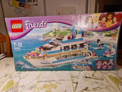 Lego Friends, 41015, Delfinbåd i original emballage, komplet og i virkelig god og flot stand. Har væ