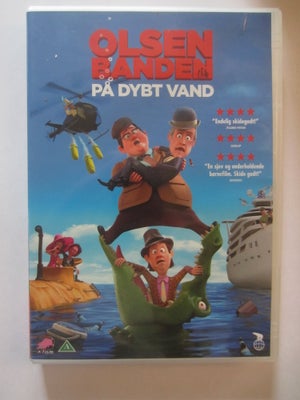Olsen Banden på dybt vand, DVD, animation, Olsen Banden på dybt vand
Jeg sender gerne, porto fra 40,