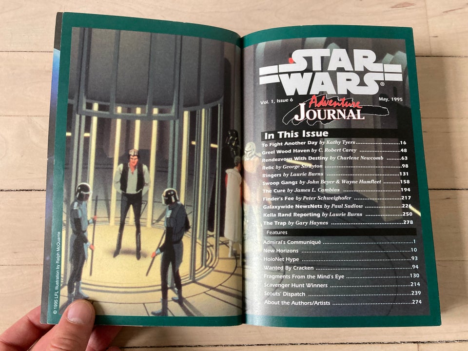 Star Wars - Adventure Journal Vol. 1 No. 6 - 1995, Geroge