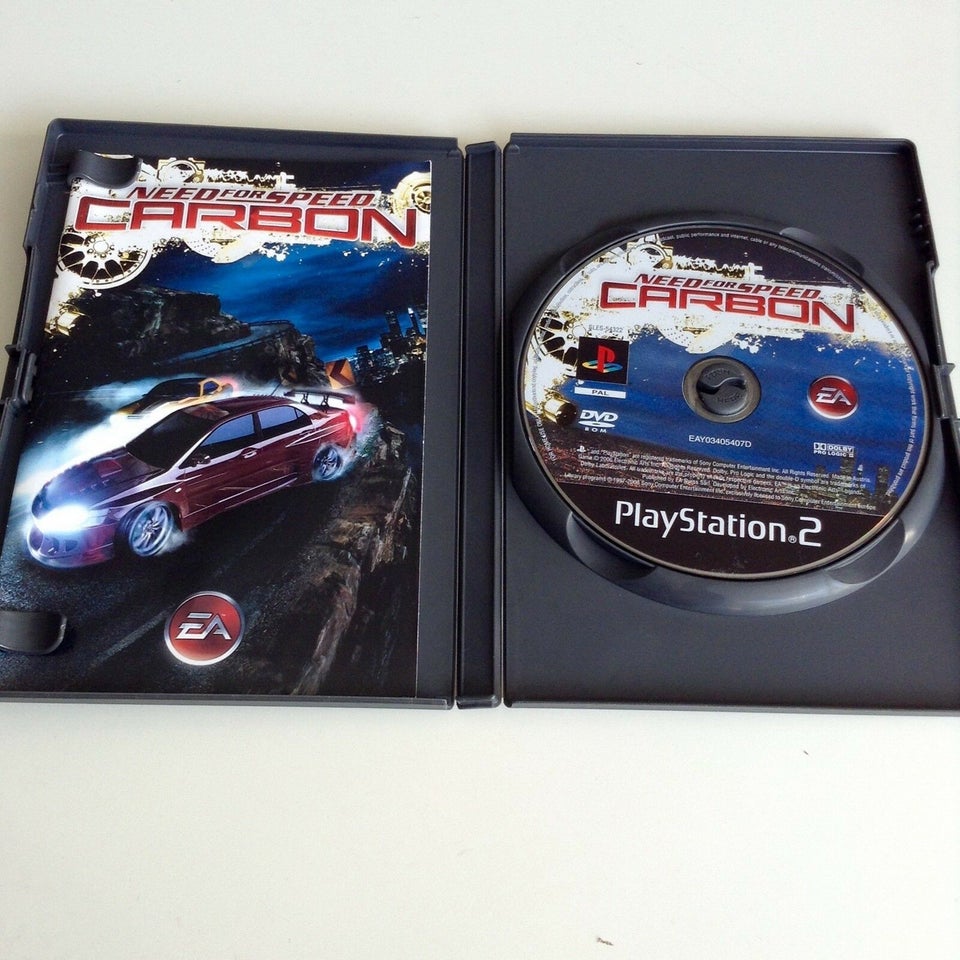 Need For Speed Carbon, PS2, racing