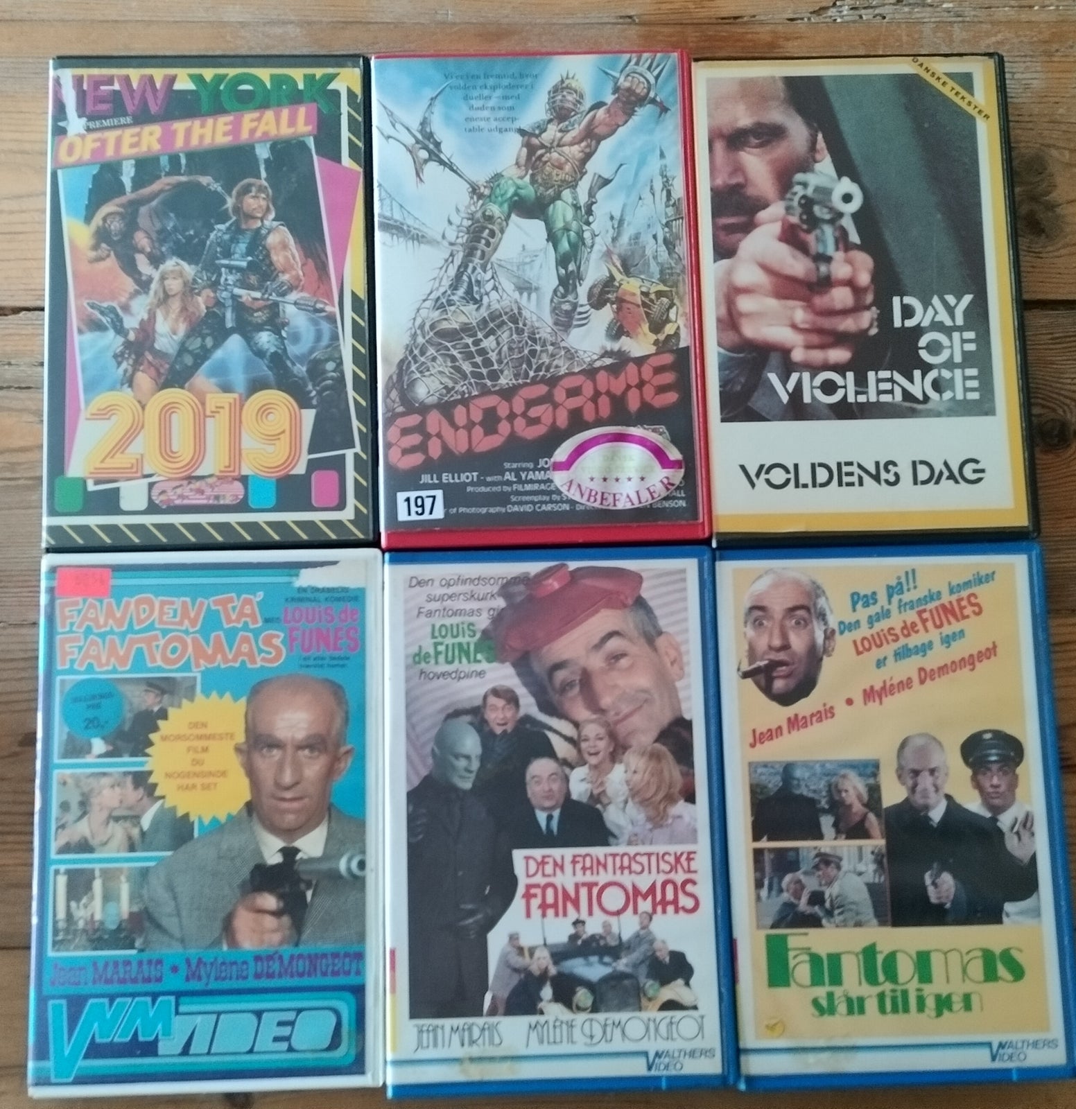 Action, VHS Ex-rentals, tidligere udlejning