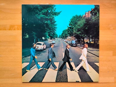 LP, The Beatles, Abbey Road, super velholdt LP opr. udgivet i 1969, denne er et genoptryk fra 80'ern
