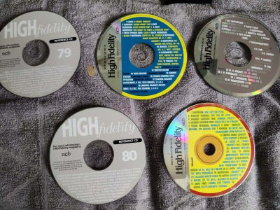 High Fidelity: Reference CD'er, rock, 5 forskellige med god lyd
der fulgte med magasinet

Samlet pri