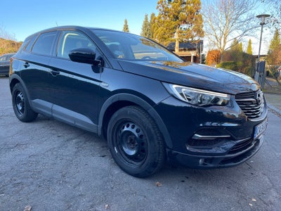 Opel Grandland X, 1,2 T 130 Enjoy, Benzin, 2018, km 59500, mørkeblåmetal, 5-dørs, 1.ejer ikke-ryger,