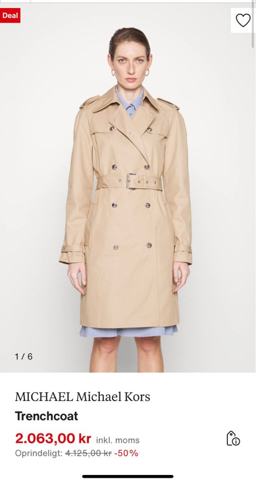 Trenchcoat, str. 34, Michael kors