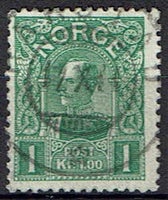 Norge, stemplet, postfrimærke