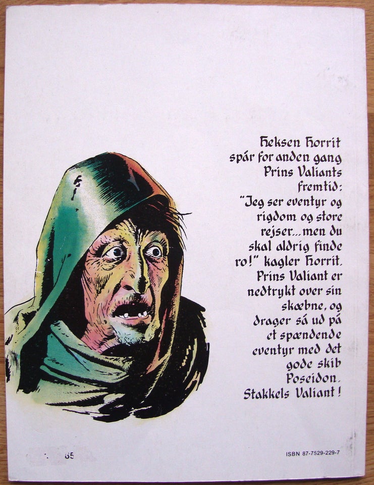 Prins Valiant 8 , Den store sørejse, Hal Foster