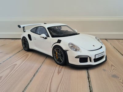 Modelbil, GT Spirit Porsche 911 GT3 RS, skala 1:12, Flot Porsche 911 GT3 RS fra GT Spirit i skala 1: