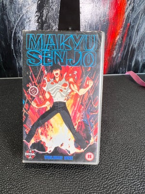 Tegnefilm, Makyu Senjo Vol 1 & 2 , instruktør Rusher Ikeda, Makyu Senjo vol 1 og 2 på VHS 

