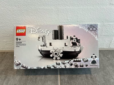Lego Exclusives, 40659, Uåbnet: 40659 - LEGO Disney - Mini-Steamboat Willie.

Kommer fra røg- og dyr