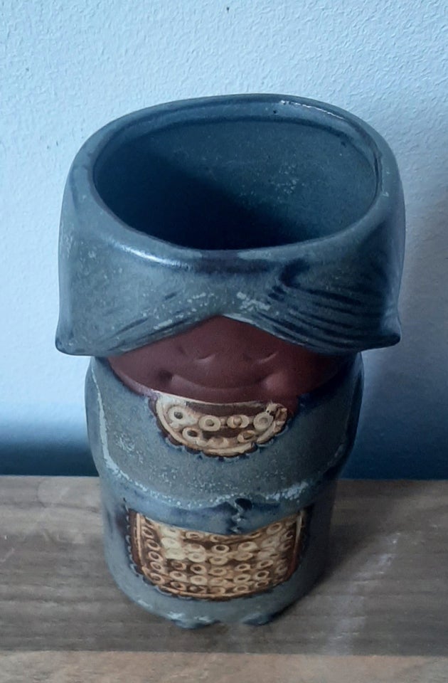 Keramik ansigts vase, Retro