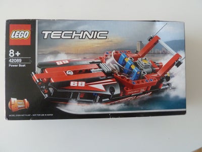 Lego Technic, 42089, lego technic 42089
komplet power boat i meget fin stand
original manual og æske