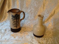 Keramik kande og vase, Hyllested , motiv: Typisk Hyllested