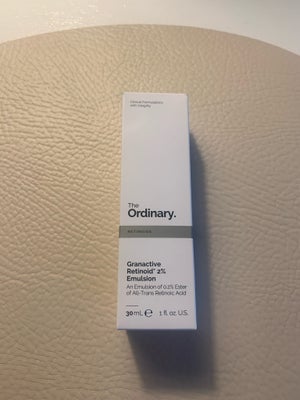 Ansigtspleje, Granactive retinoid 2% emulsion, The ordinary, Fejlkøb, købt for to dage siden, har kv