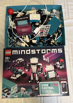 Lego Mindstorm, 51515, Lego Mindstorm 51515 - Robot Inventor
Det helt store sæt, kan programmes fra 