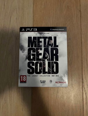 Metal Gear Legacy Collection (Med artbook), PS3, En super vedligeholdt kopi af Metal Gear Legacy Col