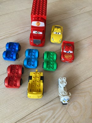 Lego Duplo, Duplo biler - blandt andet politi motorcykel og Cars biler