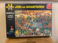 Jan Van Haasteren puslespil , 1000 og 1500 brikker ,