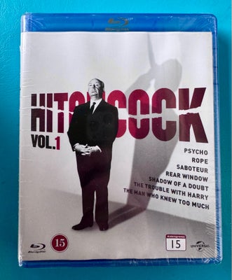 [NY] Hitchcock, vol. 1 (7BLURAY), Blu-ray, drama, Instruktør Alfred Hitchcock.



NY I FOLIE!



Und