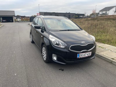 Kia Carens, 1,7 CRDi 115 Style 7prs, Diesel, 2014, km 291532, sort, træk, klimaanlæg, ABS, airbag, a