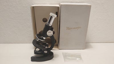 Legetøj, Vintage børnemikroskop. Ubrugt Falcon i orig.kasse, Vintage børne mikroskop fra Falcon i or