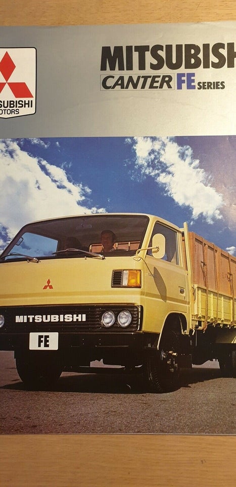 Brochure, Mitsubishi Canter