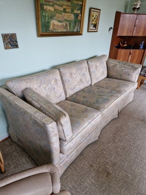 Sofa, stof, 3 pers. , Ukendt, Velholdt sofa med god siddekomfort