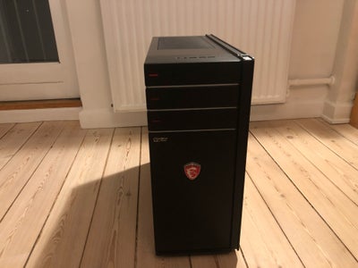 Andet mærke, MSI gaming pc GTX 1070, i5-8600K Ghz, 16 GB GB ram, 1TB HDD og 250GB SSD GB harddisk, P