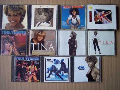 .TINA TURNER  CDer sælges stykvis                 : ., rock, 
Velholdte originale CDer med intakte c