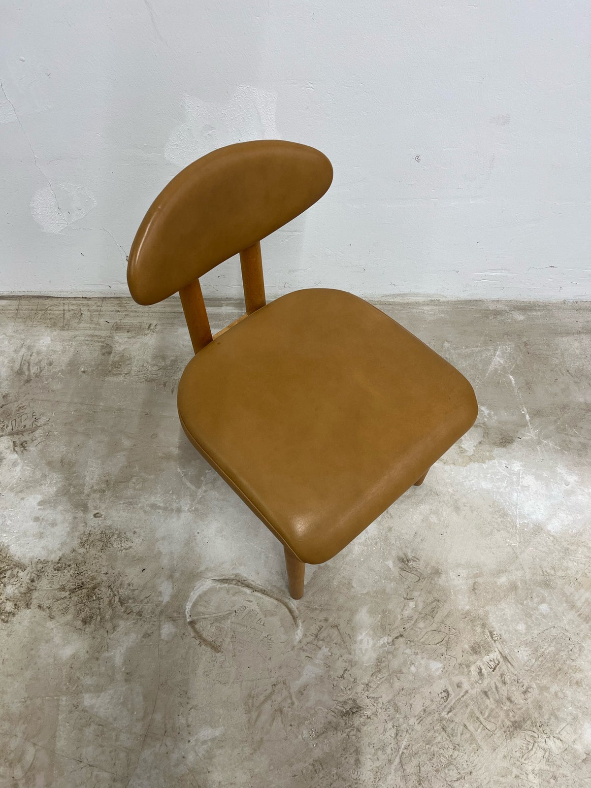 Spisebordsstol, Vintage læderstole 6stk.
