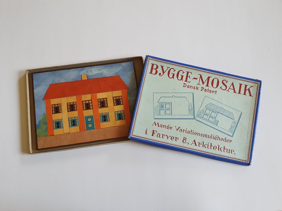 Puslespil, Fra 1930'erne - Bygge-mosaik