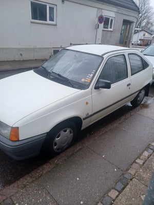 Opel Kadett, 2,0 GSi, Benzin, 1986, km 112000, hvid, træk, nysynet, 3-dørs, service ok, Opel kadett 