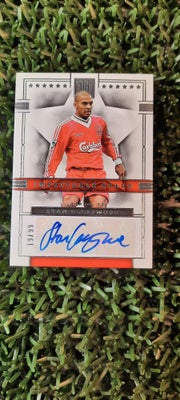 Samlekort, Fodboldkort, Stan Collymore
Liverpool
Nummer 19 ud af 99 mulige
Sticker Autograf

Panini 