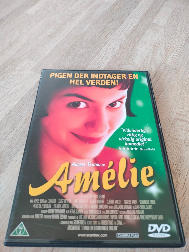 Amélie, instruktør Jean-Pierre Jeunet, DVD